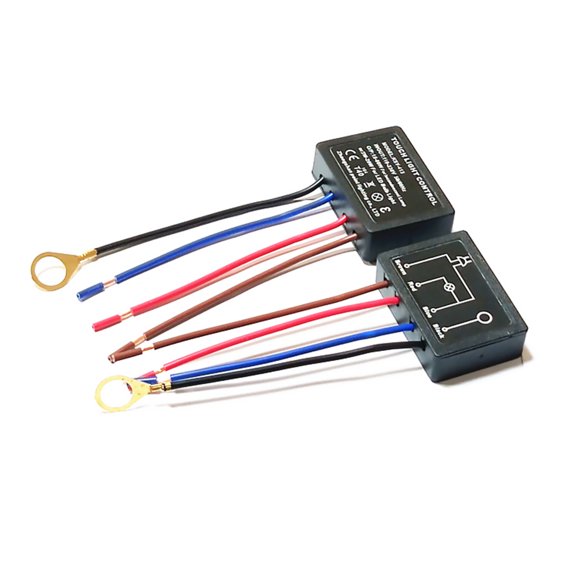 2* Switch Touch Module Light Dimmer, Touch Lamp Control Module for Dimmable LED, Incandescent, Halogen Bulbs
