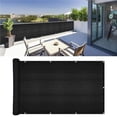 thumbnail image 1 of Balcony Shade Net Balcony Privacy Screen Cover Accessories Cover Anti-corrosive Weather-Resistant Fence Windscreen for Outdoor Backyard Patio Black, 1 of 9