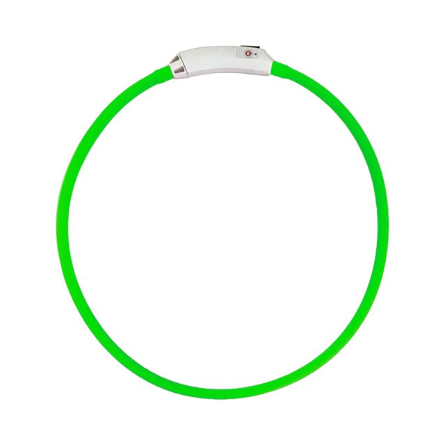Led Luminous Collar Usb Charging Dog Color 12 Led Lights