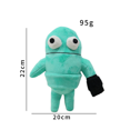 thumbnail image 1 of REPO Teal Plush Toy, 8.7 Inch Soft Stuffed Doll, 1 of 1