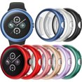 thumbnail image 1 of KOMI 8 Pack Compatible with Google Pixel Watch 2/Pixel Watch Screen Protector Case Frosted Matte Soft TPU Cover Full Protective Case Built-in HD Screen Film Accessories(Pixel Watch1/2), 1 of 5