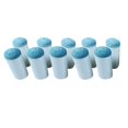 thumbnail image 1 of Almencla 10 Pieces Billiard Pool Cue Tips Easy to Install Detach for Billiards Lovers Blue, 1 of 8