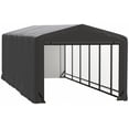 thumbnail image 1 of ShelterTube Wind and Snow-Load Rated Garage, 10x27x8 Gray, 1 of 7