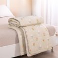 thumbnail image 4 of TIMIFIS Summer Cooler Quilt Quilted Washed Cotton Summer Cooler Quilt Conditioner Napping Quilt Beding Set, 4 of 6
