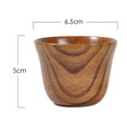 thumbnail image 3 of New Wooden Cup Log Color Handmade Natural Wood Coffee Tea Beer Juice Milk Mug, 3 of 8