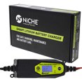 thumbnail image 3 of Niche Chargeur de Batterie au Lithium Intelligent, Entretien 1,5 A 12 V Li-ion LiPo LiFePo4 519-CBC2225H, 3 of 7