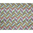 thumbnail image 4 of oneOone Polyester Lycra Fabric Herringbone Geometric Printed Craft Fabric BTY 56 Inch Wide, 4 of 4