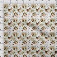 thumbnail image 3 of oneOone Viscose Jersey Mint Fabric Florals Dress Material Fabric Print Fabric By The Yard 60 Inch Wide-R60, 3 of 5
