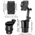 thumbnail image 3 of RYRDWP Clearance Car Water Cup Mobile Phone Multi-function Water Cup Limiter Car Cup Car Beverage Rack Storage Rack, 3 of 9