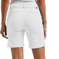 thumbnail image 4 of WEIYLL Womens Pants Summer Solid Color Comfortable Straight Five Point Leggings Pockets White Trousers size S, 4 of 8