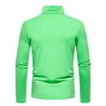 thumbnail image 4 of FAIWAD Men's Thermal Undershirts Long Sleeve Mock Turtleneck Slim Stretch Basic Pullover Tops, 4 of 8