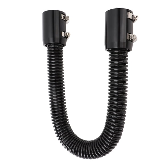 Radiator Coolant Water Hose 24in Stainless Steel Efficient Cooling Radiator Coolant Hose Kit for 1 1/4in 1 1/2in 1 3/4in 1 5/8in Radiator Neck