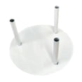 thumbnail image 2 of KLKCMS Flower Pole Display Stand Base Standing Base Party Flower Holder Stand for Event Wedding Supplies Reception Ceremony Birthday Three Pole, 2 of 9