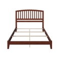thumbnail image 4 of Richmond Queen Solid Wood Foundation Bed in Walnut, 4 of 11