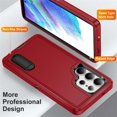 thumbnail image 3 of for Samsung Galaxy S25 Ultra 5G Case, Samsung S25 Ultra Phone Case with Built in Kickstand, Shockproof/Dustproof/Drop Proof Heavy Duty Military-Grade Rugged Protective Cover for Samsung S25 Ultra 5G, 3 of 8
