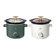 thumbnail image 1 of Drew Barrymore 2-Pack 2Qt Slow Cooker Set in Thyme and White Icing, 1 of 5