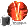 thumbnail image 3 of SHOWERORO Graphite Mold Jewelry Casting Tools Black 1Set Thermal Conductivity for Experimentation, 3 of 6