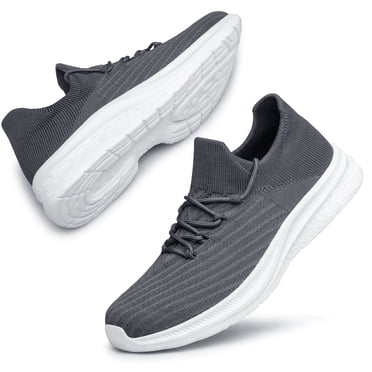 SILLENORTH Espadrilles en Maille pour Hommes à Enfiler Chaussures de Marche Respirantes Confort Décontractées Athlétiques