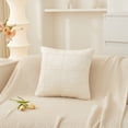 thumbnail image 1 of Brushed Pillowcase Line Back Cushion Pillow Case For Sofa Bedroom, 1 of 6