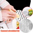 thumbnail image 4 of RYGRZJ Couvercle Râpe pour Pot Mason, Couvercle Râpe à Fromage, Couvercles de Pots Réutilisables, Couvercles de Mise en Conserve Polyvalents, Couvercle de Pot Mason Couvercles de Pots Pratiques, 4 of 5