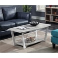 thumbnail image 1 of Pemberly Row Table Basse en Fini Bois Gris et Blanc, 1 of 4
