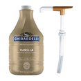 thumbnail image 1 of Ghirardelli Vanilla Flavoring Sauce 64 fl. oz. Bonus Squeeze Pump, 1 of 2