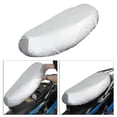 thumbnail image 1 of Motorcycle Seat Cover Motorbikes Waterproof Mopeds Pad Protector Silver Motorbike Dustproof Rainproof Sunscreen XL, 1 of 8