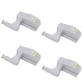 thumbnail image 4 of Cabinet Hinge Light, High Brightness Hinge LED Light 3 LED Lamp Beads  For Wine Cabinet For Home Cabinets Warm Light, 4 of 8
