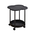 thumbnail image 2 of Yeciiwht Movable Night Stand Practical Double Layer Storage Nightstand Portable Bedside Table with Wheels Open Storage Side Table Small Storage Rack Sofa Mini Cabinet, Bedroom, Living Room, 2 of 6