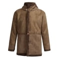 thumbnail image 4 of LOVZFMLL Jackets for Men's Casual Winter Casual Solid Color Coats Long Sleeve Button Overcoat Jacket, 4 of 7