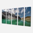 thumbnail image 2 of Clear Mountain Lake under Bright Sky - Landscape Canvas Art Print, 2 of 3