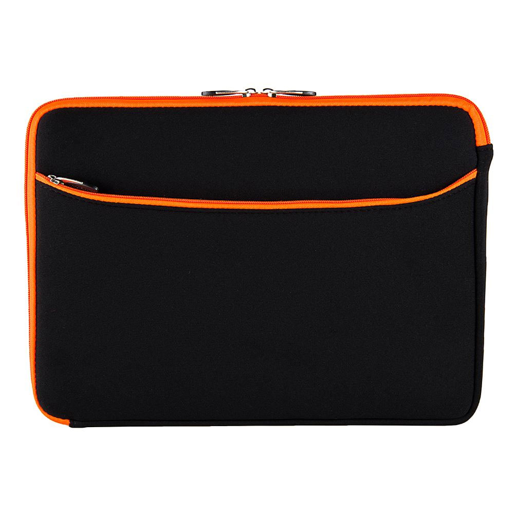 17 inch Laptop Sleeve Case - Protective Sleeve Bag for 17" Notebook Computer, Water-Resistant Portable Slim Case (Orange)