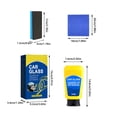 thumbnail image 3 of BKER Soapami Oil Film Cleaner Emulsion Glass Clean Remover Automotive Oil Film Cleaning Emulsion Glass & Plastic Car Windows Quick Effect Coating Agent For Home And Auto Clean 150ml, 3 of 5