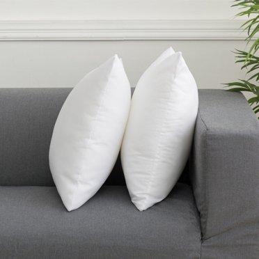 UPOUART 2pcs Soft Decorative Pillow Inserts Comfortable Cushion Fillers for Home Office Safe Throw Pillow Fillers