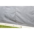 thumbnail image 3 of Sojag Meridien 10 x 10 x 7 ft Charcoal Curtains for Gazebo, Spun, 3 of 5