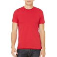 thumbnail image 2 of Bella Canvas T-Shirt Unisexe en Jersey à Manches Courtes, TG, Rouge, 2 of 6