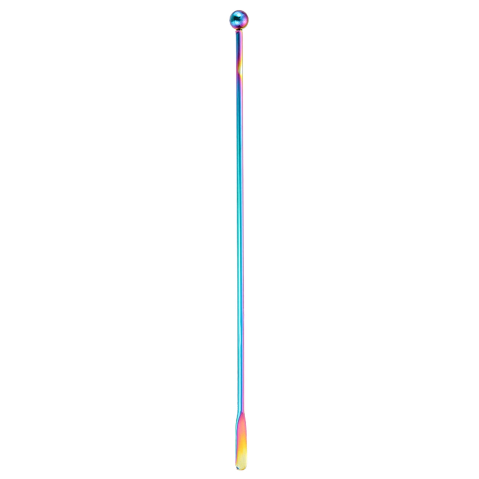 Ggdda Mélangeur Multicolore en Acier Inoxydable pour Café Yaourt, Cocktail, Créatif Exquis (Liquidation)