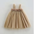 thumbnail image 2 of Robe Fille Tout-Petit Sans Manches en Tulle à Fleurs Fête des Fêtes Jeu de Rôle Robe de Danse Robe Fille Taille 12-18 Mois, 2 of 4