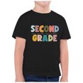 thumbnail image 1 of TZEWGL Hauts pour Fille Garçon Rentrée Scolaire Saison Imprimé Col Rond Manches Courtes Vêtements pour Filles Garçons Taille 12-13T, 1 of 4