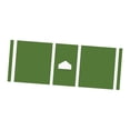 thumbnail image 1 of koolsoo Baseball and Softball Hitting Mat Wear Resistant for Beginner Friends and Family green, 1 of 9