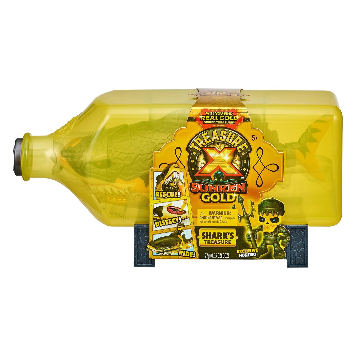 トレジャーエックス Sunken Gold Shark's Treasure Treasure X Sunken Gold Glow in the Dark Shark's Treasure - Walmart.ca