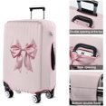 thumbnail image 5 of Travel Luggage Cover Suitcase Protector Fits 18-32 Inch Luggage Wheel Covers Patterned Travel Related Items Flower Luggage Protector Elastic Luggage Anti-scratch Suitcase Cover S, 5 of 5