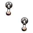 thumbnail image 4 of Youkk Iron Made Candle Holders With Exquisite Craft For Halloween Decoration Chilling Candlestick K 2Set, 4 of 6