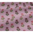 thumbnail image 5 of oneOone Georgette Viscose Fabric Leaves & Floral Block Print Fabric By Yard 42 Inch Wide, 5 of 5
