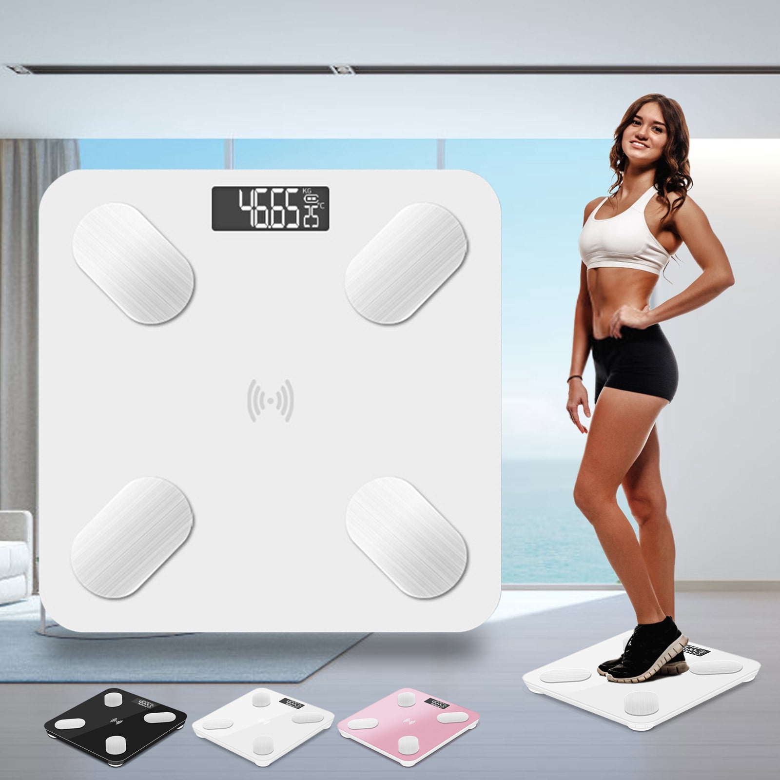 Birdeem Scale for Body Weight,Scales for Body Weight,Bluetooth Body Scale Electronic Scale Weight Scale Measurement Health Body Scale Smart Body Scale Digital Scales for Body Weight