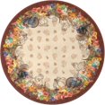 thumbnail image 1 of Nappe Ronde de l'Action de Grâce 60 Pouces, Nappe Ronde de Récolte Dinde de l'Action de Grâce, Nappes Rondes de l'Action de Grâce, Housse de Table Ronde de l'Action de Grâce Déco, 1 of 1