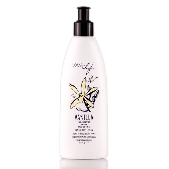 Loma Hair Care Vanilla Hand & Body Lotion, Vanilla & Blood Orange, 8 fl. oz.