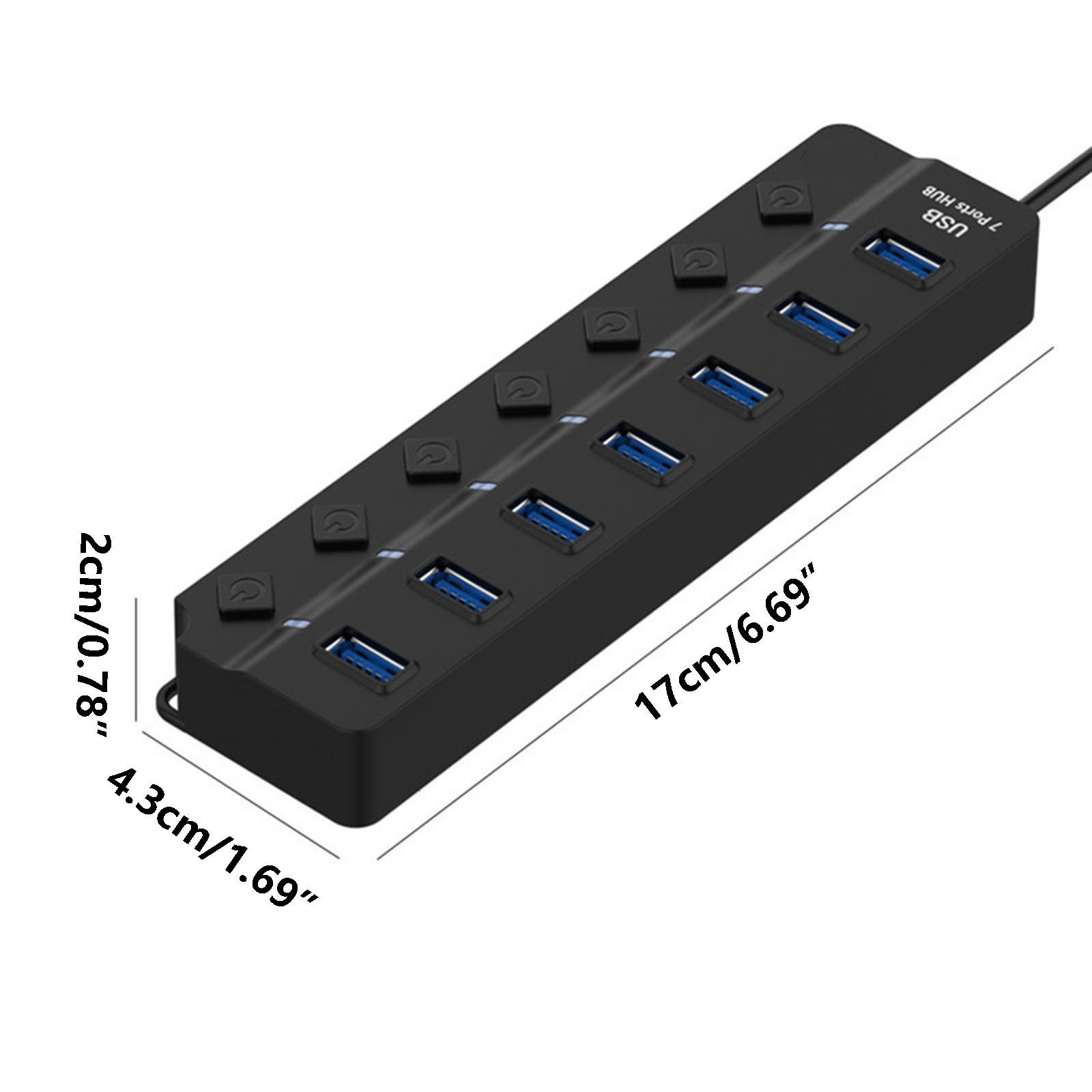 Usb Hub for Laptop Hubs & Usb Gadgets -Hub 2.0 Hub Four Port Expander Usb Computer Divider Usb Splitter for Laptop