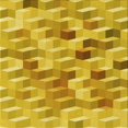 thumbnail image 1 of Ahgly Company Machine Washable Indoor Square Transitional Bright Gold Yellow Area Rugs, 7' Square, 1 of 7