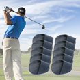 thumbnail image 3 of fastboy Golf Head Covers PU Portable Protector for Athlete Travel Golf Training Deep Blue Large, 3 of 5